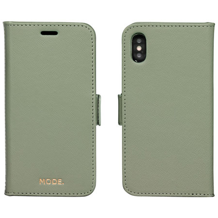 MODE - Husă New York pentru iPhone X/Xs, olive green