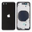 Apple iPhone SE (2nd Gen 2020) - Carcasă Spate (Black)