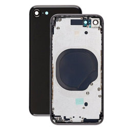 Apple iPhone SE (2nd Gen 2020) - Carcasă Spate (Black)