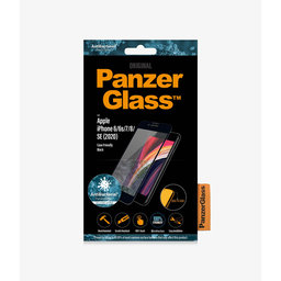 PanzerGlass - Geam Securizat Case Friendly AB pentru iPhone 6, 6s, 7, 8, SE 2020 ?i SE 2022, black