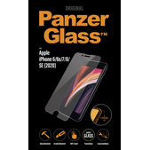 PanzerGlass - Geam Securizat Standard Fit pentru iPhone SE 2020, 8, 7, 6s, 6, transparent