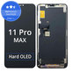 Ecran Hard OLED pentru iPhone 11 Pro Max, Sticlă tactilă cu ramă, FixPremium