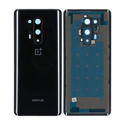 OnePlus 8 Pro - Carcasă Baterie (Onyx Black) - 1091100173 Genuine Service Pack