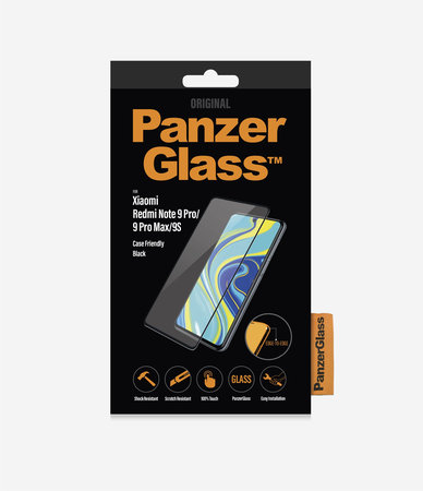 PanzerGlass - Geam Securizat Case Friendly pre Xiaomi Redmi Note 9 Pro, black