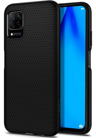 Spigen - Husă Liquid pentru Huawei P40 Lite, neagră