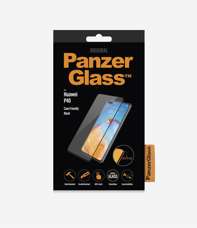 PanzerGlass - Geam Securizat Case Friendly pentru Huawei P40, black
