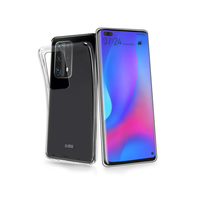 SBS - Caz Skinny pentru Huawei P40 Pro, P40 Pro, transparent