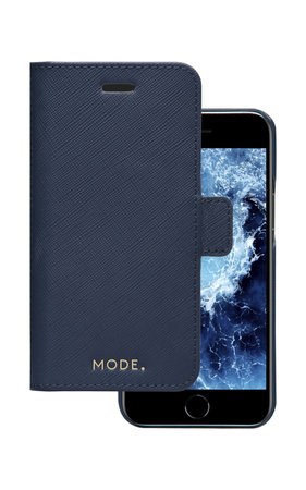 MODE - Husă New York pentru iPhone SE 2020/8/7, albastru ocean