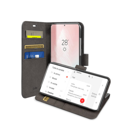 SBS - Caz Book Wallet pentru Galaxy Note 20, negru