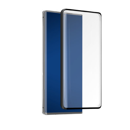 SBS - Geam Securizat 4D Full Glass pentru Galaxy Note 20 Ultra, negru