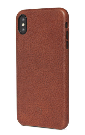 Decoded Leather Case husă pentru iPhone XS Max, maro