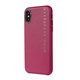 Decoded Leather Back Cover husă pentru iPhone X/Xs, roz