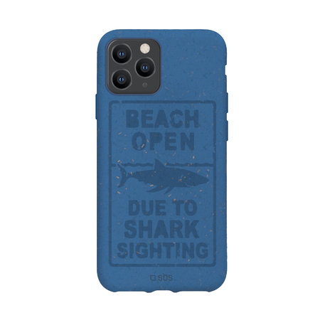 SBS - Caz Oceano pentru iPhone 11 Pro, 100% compostabil, shark