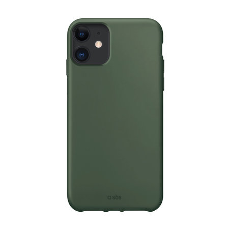 SBS - Husă TPU pentru iPhone 11, reciclată, ambalaj Eco, verde