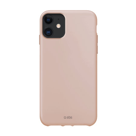 SBS - Husă TPU pentru iPhone 11, reciclată, ambalaj Eco, roz