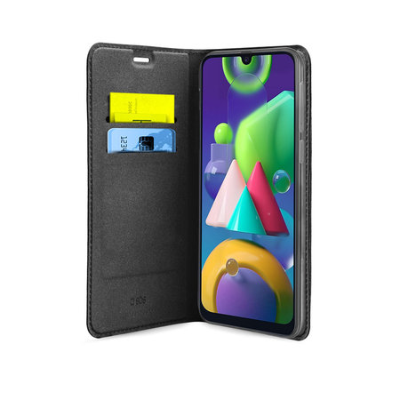 SBS - Caz Book Wallet Lite pentru Samsung Galaxy M21, negru