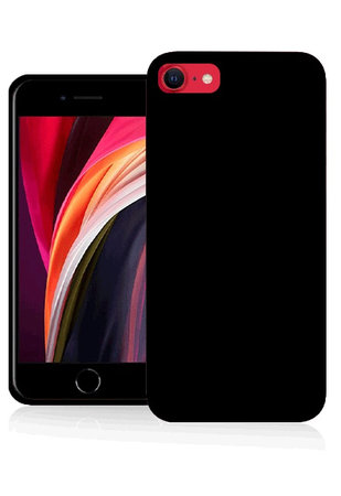 Fonex - Caz TPU pentru iPhone 7, 8, SE 2020 & SE 2022, negru