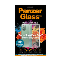PanzerGlass - Caz ClearCase pentru Samsung Galaxy Note 20, transparent