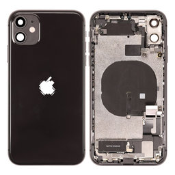 Apple iPhone 11 - Carcasă Spate cu Piese Mici (Black)