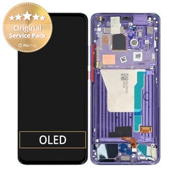 Xiaomi Pocophone F2 Pro - Ecran LCD + Sticlă Tactilă + Ramă (Electric Purple) - 56000F0J1100 Genuine Service Pack