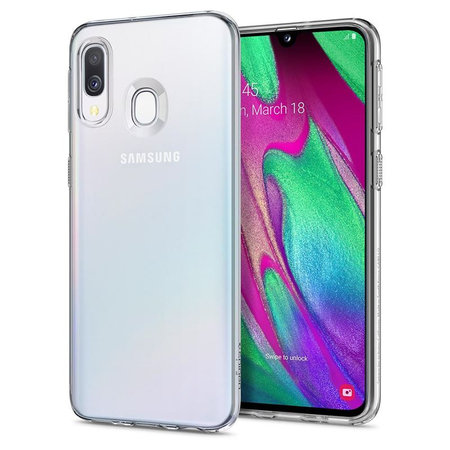 Spigen - Husă Liquid Crystal pentru Samsung Galaxy A40, transparentă