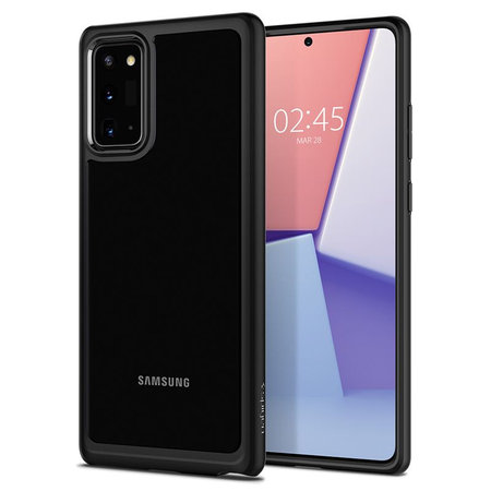 Spigen - Husă Ultra Hybrid pentru Samsung Galaxy Note 20, neagră