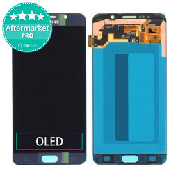 Samsung Galaxy Note 5 N920F - Ecran LCD + Sticlă Tactilă (Blue) OLED