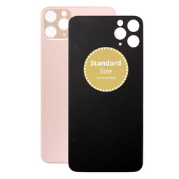 Apple iPhone 11 Pro - Sticlă Carcasă Spate (Gold)
