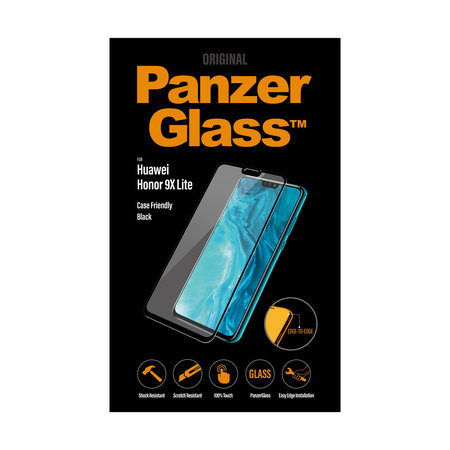 PanzerGlass - Geam Securizat Case Friendly pentru Honor 9X Lite, negru