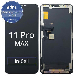 Apple iPhone 11 Pro Max - Ecran LCD + Sticlă Tactilă + Ramă In-Cell FixPremium