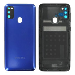 Samsung Galaxy M21 M215F - Carcasă Baterie (Blue) - GH82-22609B Genuine Service Pack