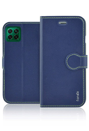 Fonex - Caz Book Identity pentru Huawei P40 Lite, albastru