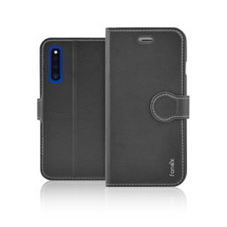 Fonex - Husă Book Identity pentru Samsung Galaxy A41, neagră