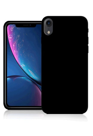 Fonex - Husă TPU pentru iPhone XR, neagră