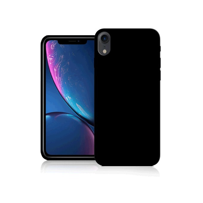Fonex - Husă TPU pentru iPhone XR, neagră