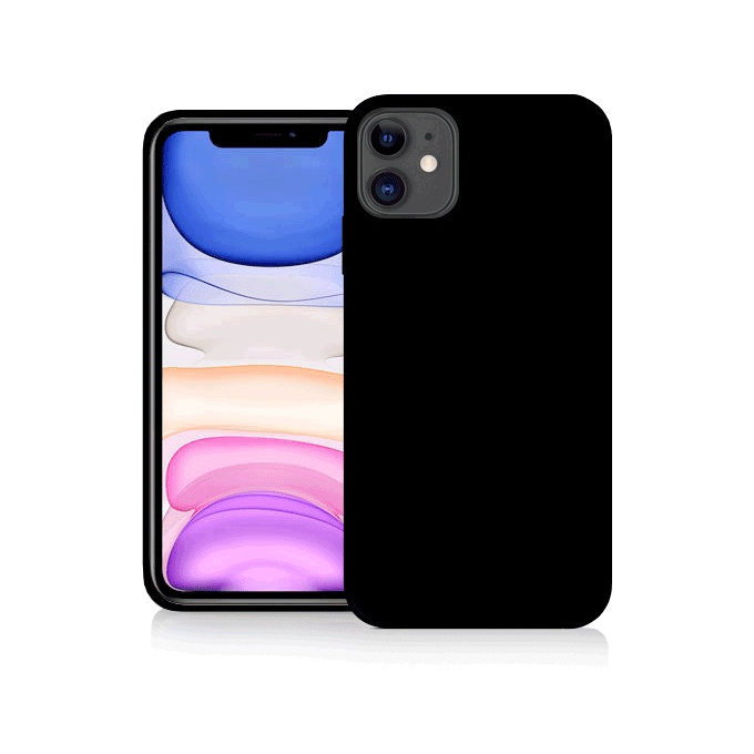Fonex - Husă TPU pentru iPhone 11, neagră