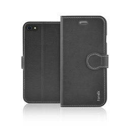 Fonex - Husă Book Identity pentru iPhone SE 2020/8/7, negru