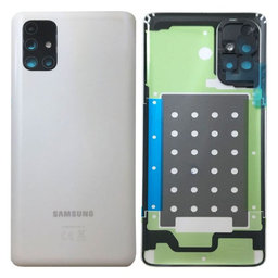 Samsung Galaxy M51 M515F - Carcasă Baterie (White) - GH82-23415B Genuine Service Pack