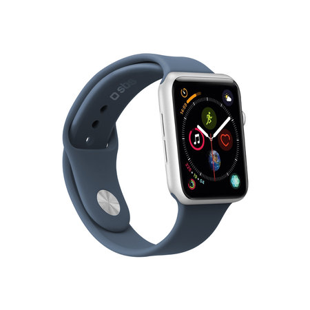 SBS - Brățară pentru Apple Watch 40 mm, dimensiune S/M, albastră