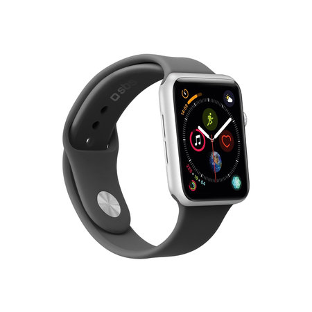 SBS - Brățară pentru Apple Watch 40 mm, dimensiune S/M, neagră