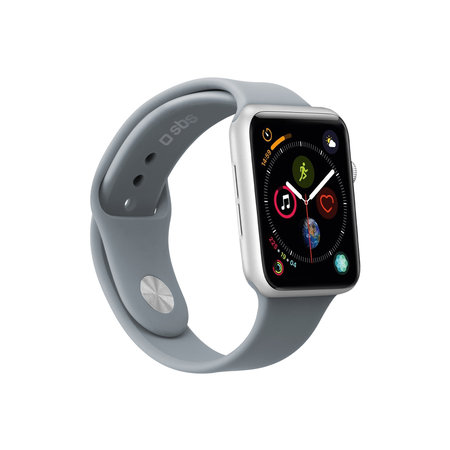 SBS - Brățară pentru Apple Watch 40 mm, mărimea M/L, gri