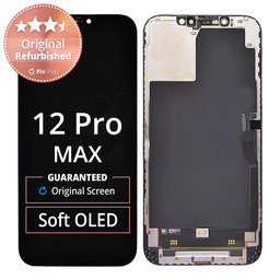 Apple iPhone 12 Pro Max - Ecran LCD + Sticlă Tactilă + Ramă Original Refurbished