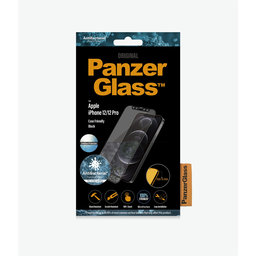 PanzerGlass - Geam Securizat Case Friendly AntiGlare pentru iPhone 12 & 12 Pro, negru