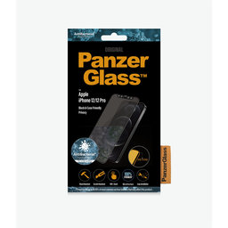 PanzerGlass - Geam Securizat Privacy Case Friendly AB pentru iPhone 12 & 12 Pro, negru