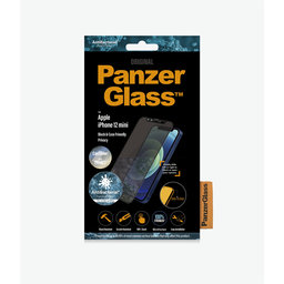 PanzerGlass - Geam Securizat Privacy Case Friendly CamSlider AB pentru iPhone 12 mini, negru