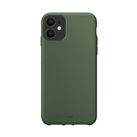 SBS - Husă TPU pentru iPhone 12/12 Pro, reciclată, ambalaj Eco, verde