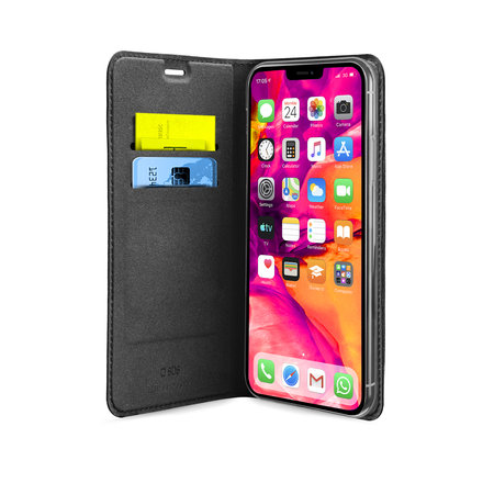 SBS - Caz Book Wallet Lite pentru iPhone 12 & 12 Pro, negru