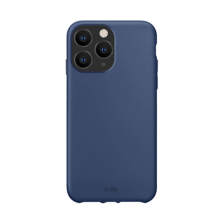 SBS - Husă TPU pentru iPhone 12 Pro Max, reciclată, ambalaj Eco, albastră
