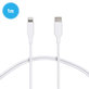 Lightning / USB-C cablu, 1 m, compatibil cu Apple