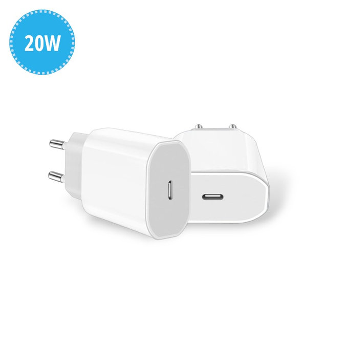 USB-C adaptator de încărcare, 20W, compatibil cu Apple